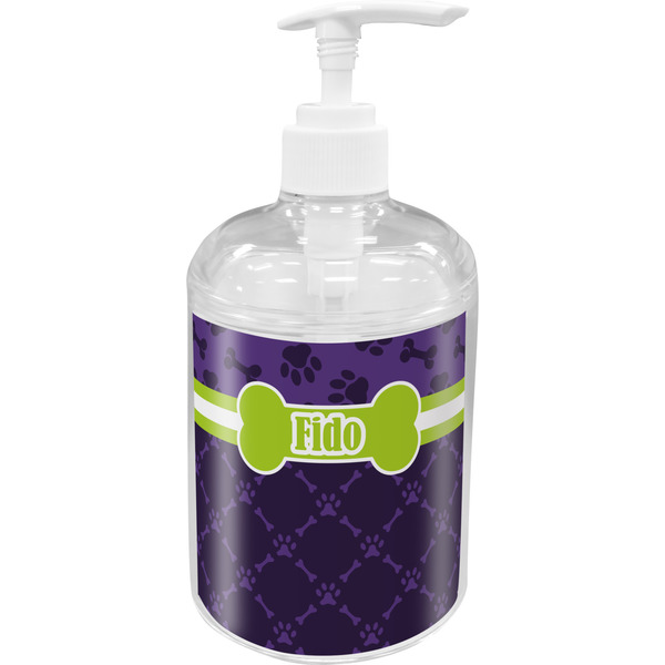 Pawprints & Bones Soap / Lotion Dispenser (Personalized)