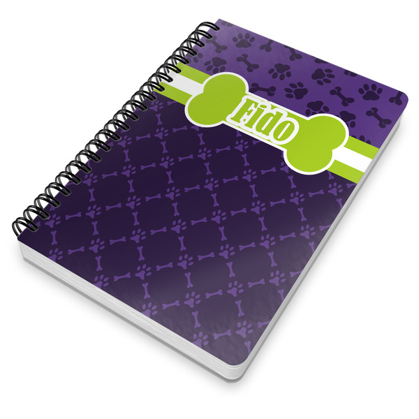 Pawprints & Bones Spiral Journal 7 x 10 - Main