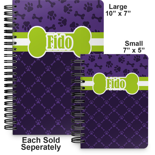 Pawprints & Bones Spiral Journal - Comparison