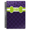 Pawprints & Bones Spiral Notebook (Personalized)