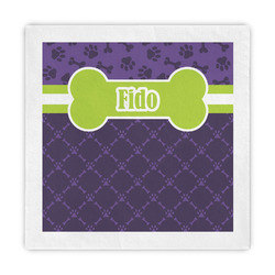 Pawprints & Bones Decorative Paper Napkins (Personalized)