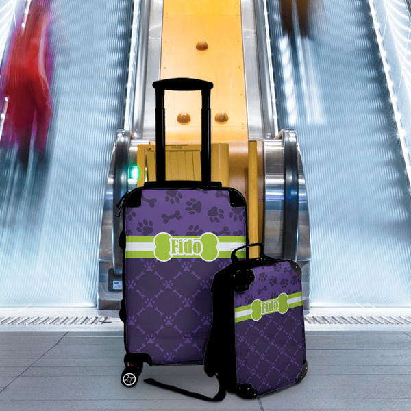 Pawprints & Bones Suitcase Set 4 - IN CONTEXT