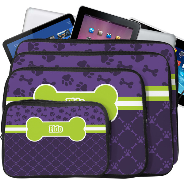Pawprints & Bones Tablet & Laptop Case Sizes