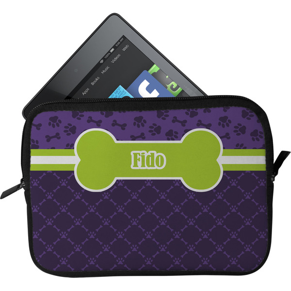 Custom Pawprints & Bones Tablet Case / Sleeve (Personalized)