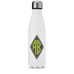 Pawprints & Bones Water Bottle - 17 oz. - Stainless Steel - Full Color Printing (Personalized)