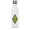 Pawprints & Bones Water Bottle - 17 oz. - Stainless Steel - Full Color Printing (Personalized)