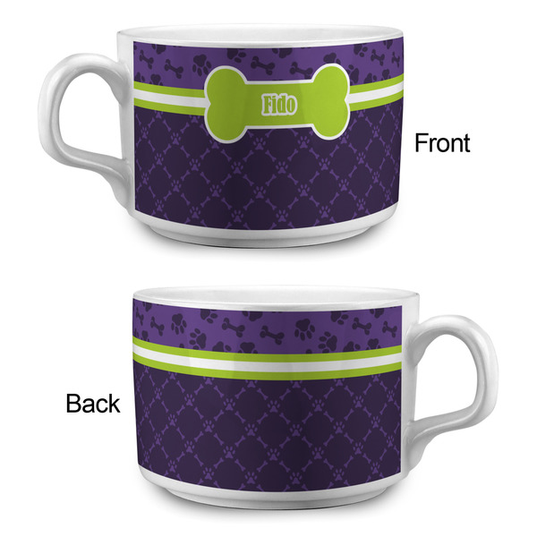 Pawprints & Bones Tea Cup - Single Apvl