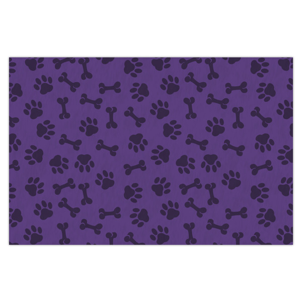 Custom Pawprints & Bones Tissue Paper Sheets - X-Large - Heavyweight
