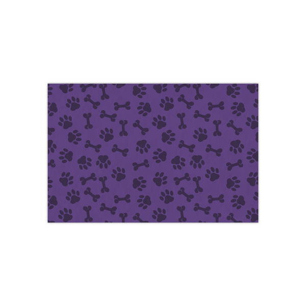 Custom Pawprints & Bones Small Tissue Papers Sheets - Lightweight