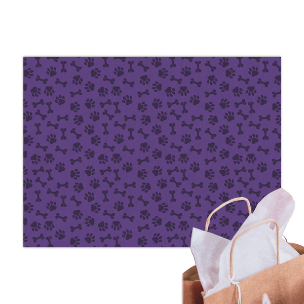 Pawprints & Bones Tissue Paper Sheets - Main