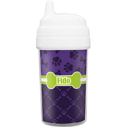 Pawprints & Bones Sippy Cup (Personalized)