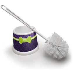Pawprints & Bones Toilet Brush (Personalized)