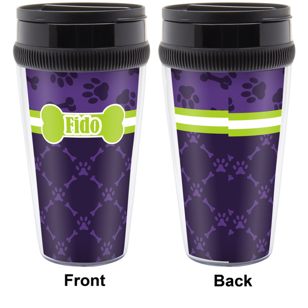 Pawprints & Bones Travel Mug Approval (Personalized)
