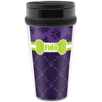 Pawprints & Bones Acrylic Travel Mug without Handle (Personalized)