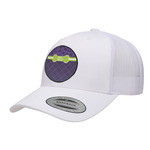 Pawprints & Bones Trucker Hat - White (Personalized)