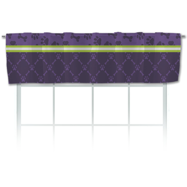 Custom Pawprints & Bones Valance