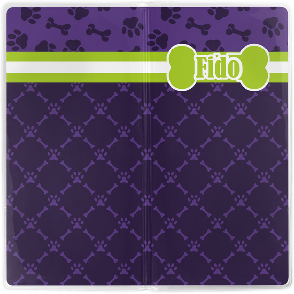 Pawprints & Bones Vinyl Document Wallet - Apvl