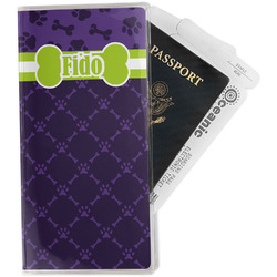 Pawprints & Bones Travel Document Holder