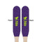 Pawprints & Bones Wooden Food Pick - Paddle - Double Sided - Front & Back