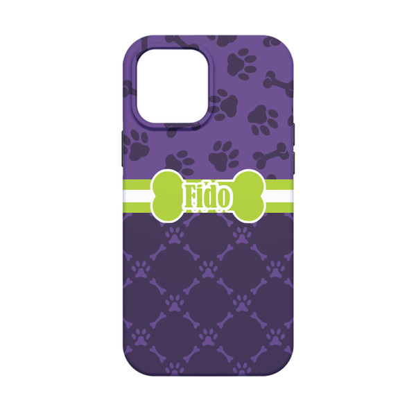Pawprints & Bones iPhone 13 Mini Tough Case - Back