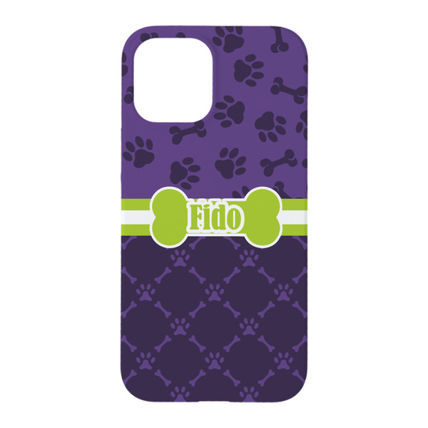 Pawprints & Bones iPhone 15 Pro Case - Back