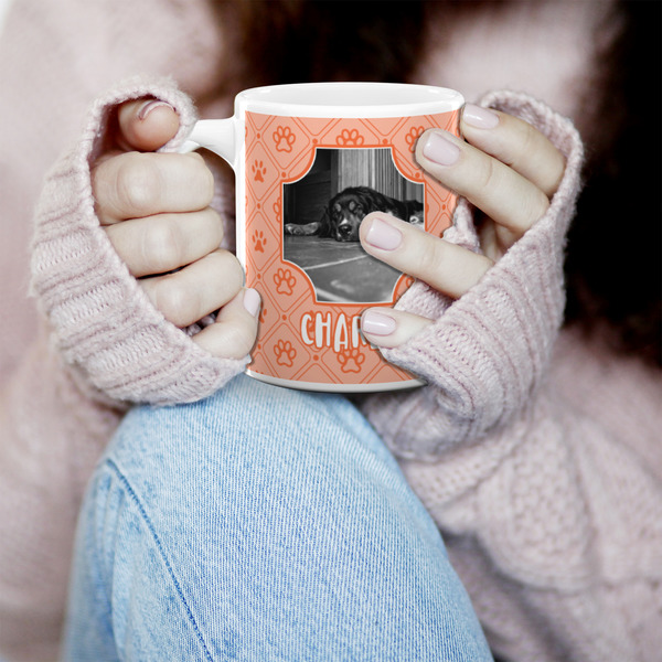 Pet Photo 11oz Coffee Mug - LIFESTYLE