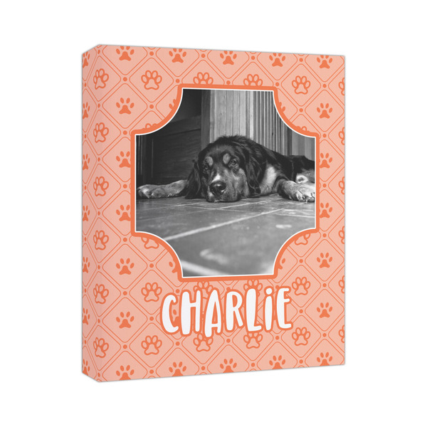 Custom Pet Photo Canvas Print - 11x14