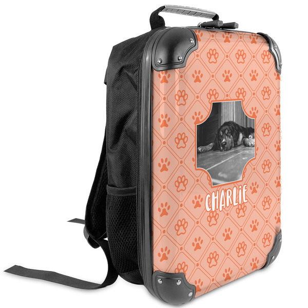 Custom Pet Photo Kids Hard Shell Backpack