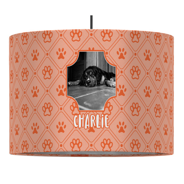 Pet Photo 16" Drum Lampshade - PENDANT (Fabric)