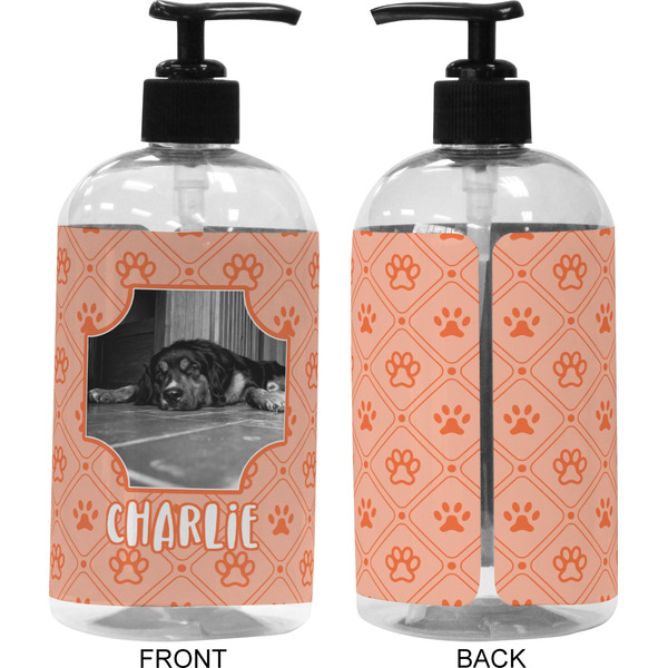 Pet Photo 16 oz Plastic Liquid Dispenser (Approval)