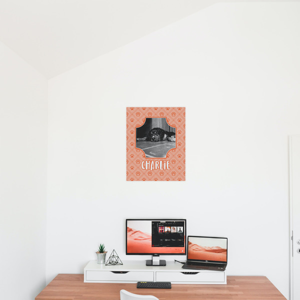 Pet Photo 16x20 - Matte Poster - On the Wall