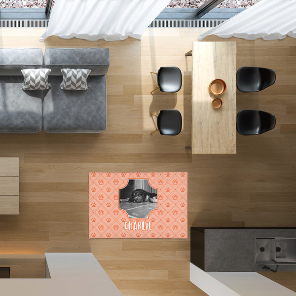 Pet Photo 2'x3' Indoor Area Rugs - IN CONTEXT