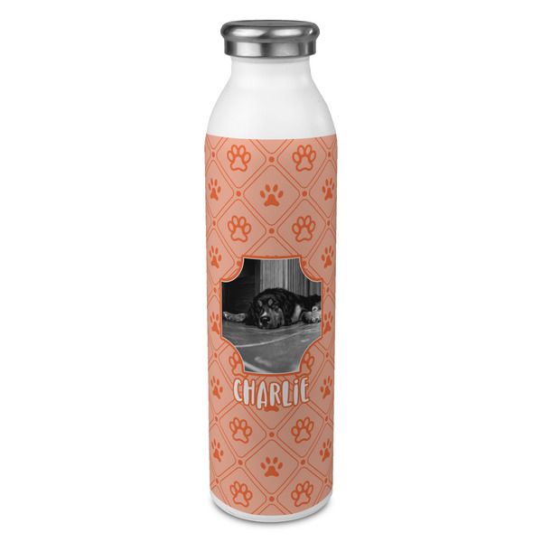 Custom Pet Photo 20oz Stainless Steel Water Bottle - Full Print