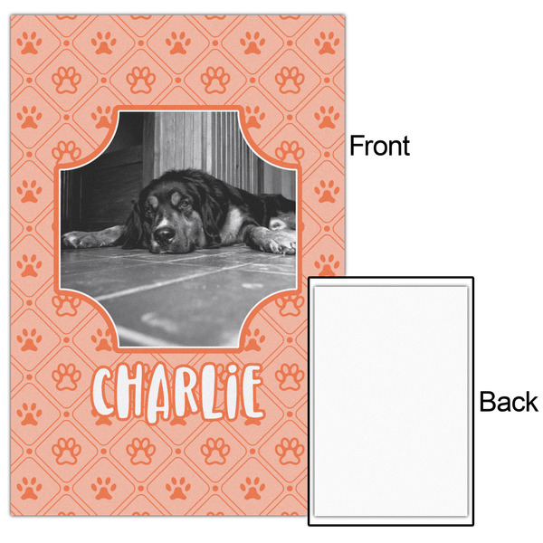Pet Photo 24x36 - Matte Poster - Front & Back