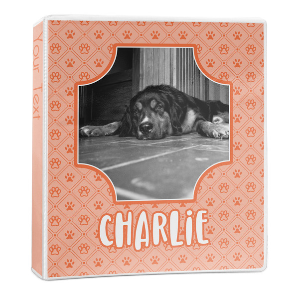 Custom Pet Photo 3-Ring Binder - 1 inch (Personalized)