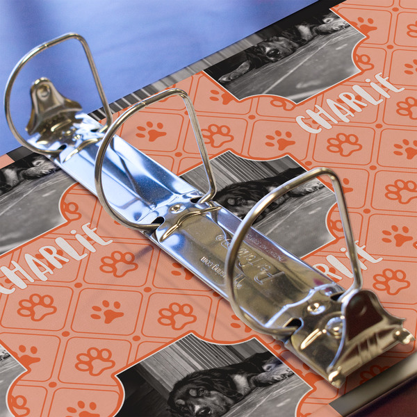 Pet Photo 3 Ring Binders - Full Wrap - 2" - DETAIL