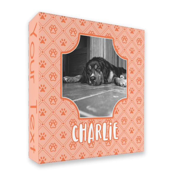 Custom Pet Photo 3 Ring Binder - Full Wrap - 2"