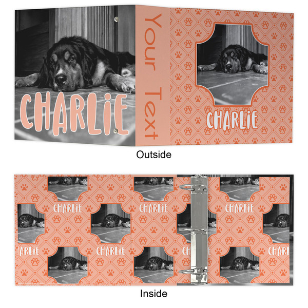 Pet Photo 3 Ring Binders - Full Wrap - 3" - APPROVAL