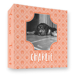 Pet Photo 3 Ring Binder - Full Wrap - 3"