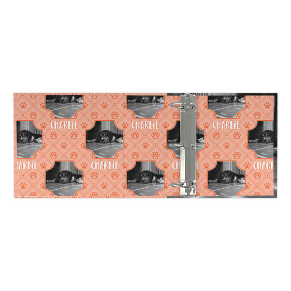Pet Photo 3 Ring Binders - Full Wrap - 3" - OPEN INSIDE