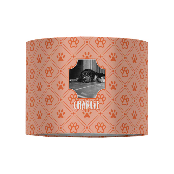 Pet Photo 8" Drum Lampshade - FRONT (Fabric)