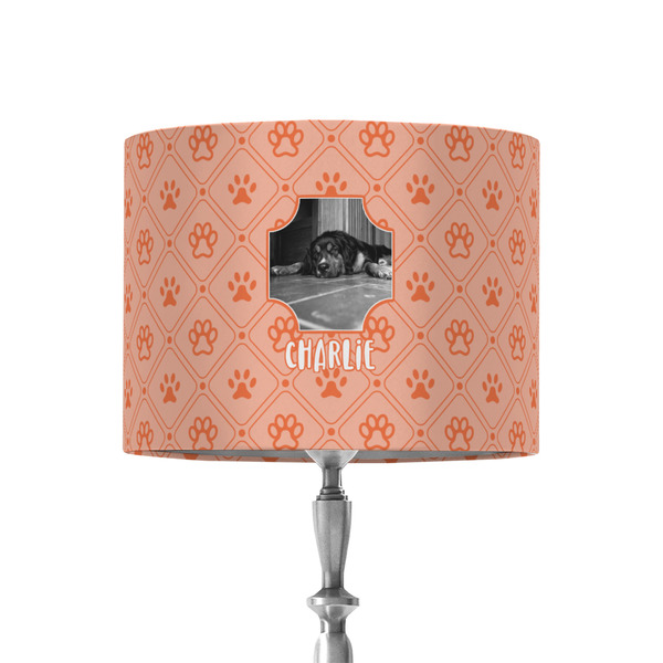 Custom Pet Photo 8" Drum Lamp Shade - Fabric