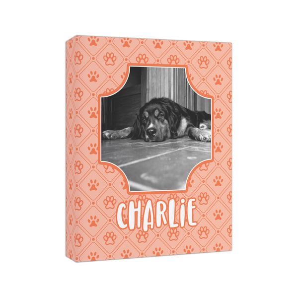 Pet Photo 8x10 - Canvas Print - Angled View