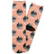 Pet Photo Adult Crew Socks - Single Pair - Front and Back