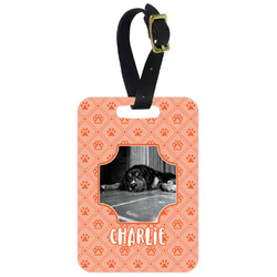 Pet Photo Metal Luggage Tag