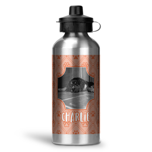 Custom Pet Photo Water Bottles - 20 oz - Aluminum