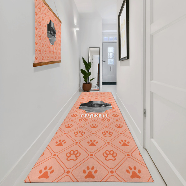 Pet Photo Area Rug Sizes - In Context (vertical)