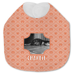 Pet Photo Jersey Knit Baby Bib