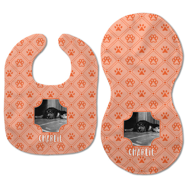 Pet Photo Baby Bib & Burp Set - Approval (new bib & burp)