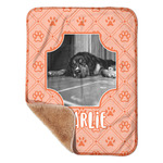 Pet Photo Sherpa Baby Blanket - 30" x 40"